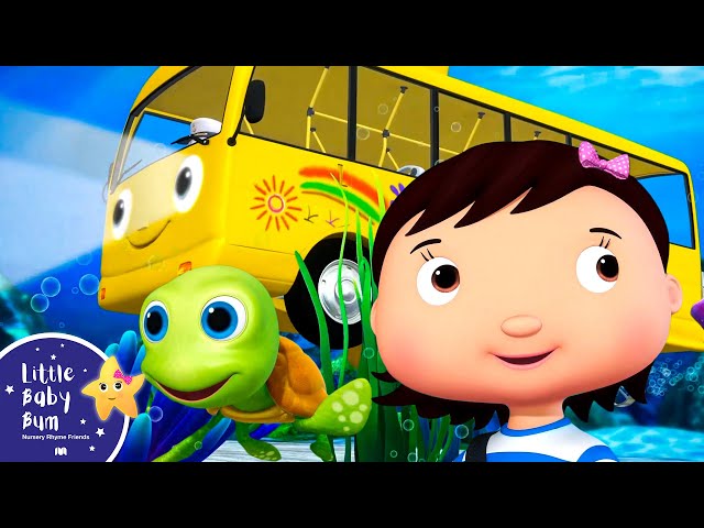 Bus Underwater, Accidents Happen | Little Baby Bum - Nursery Rhymes for Kids | Baby Song 123