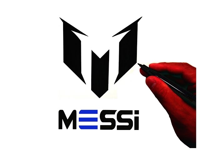 How to Draw the Lionel Messi Logo