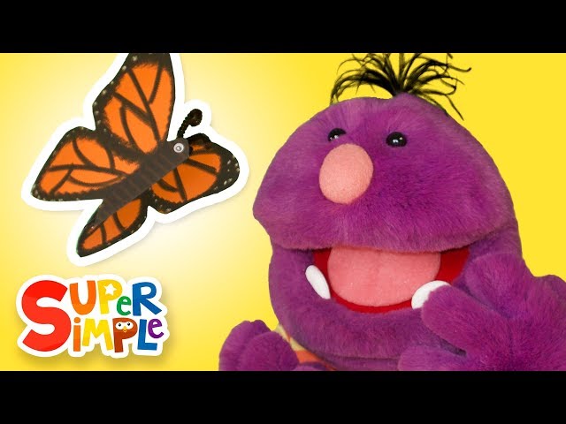 Learn About The Life Cycle Of A Butterfly with Milo The Monster