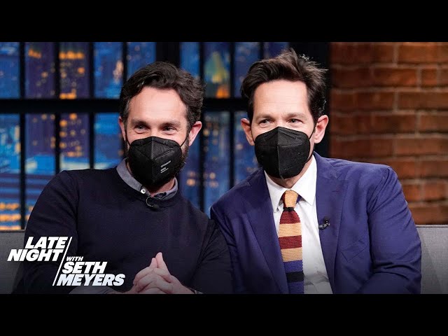 Lizzo Thought Paul Rudd and Late Night Writer Seth Reiss Looked Alike (with Masks On)