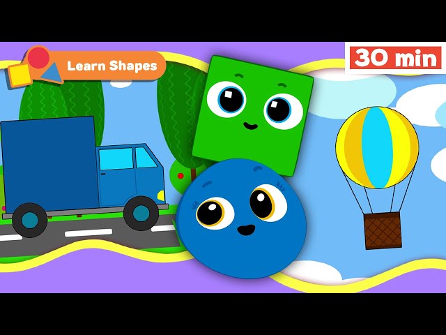 Shapes School | Educational videos for Babies | Learn Shapes for kids | Circle + | First University