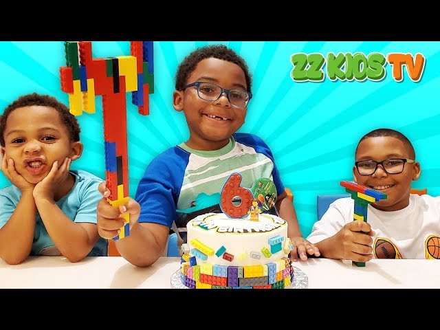 Happy Birthday Goo Goo Gaga! (ZZ Kids Family Travels To Lego Land)