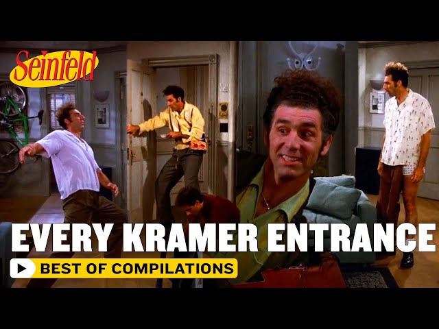 All Kramer's Entrances | Seinfeld