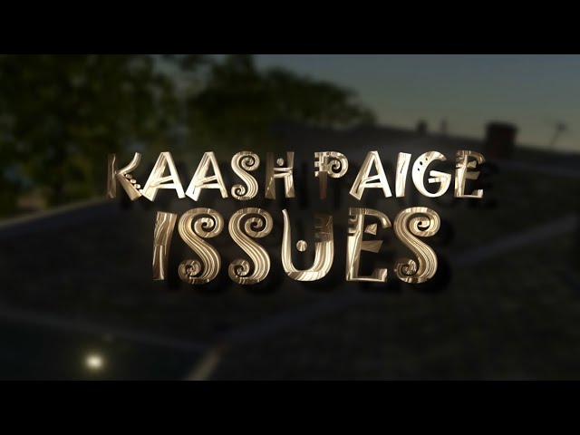 Kaash Paige - ISSUES  (OFFICIAL LYRIC VIDEO)