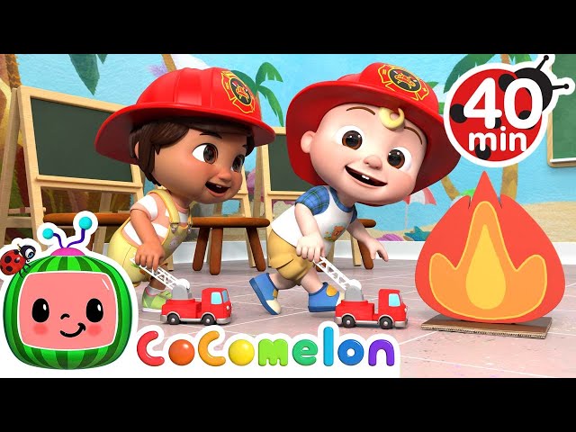 Fire Drill Song + More Nursery Rhymes & Kids Songs - CoComelon