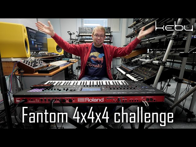 Kebu takes on the Fantom 4x4x4 Challenge