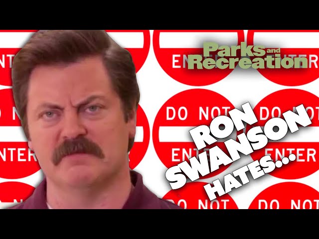 Ron Swanson HATES... | Parks and Recreation | Comedy Bites
