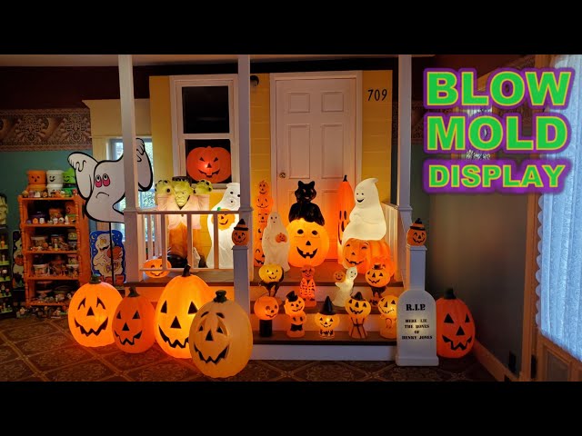 Best Halloween Blow Mold Display - TRICK or TREAT HOUSE Prop!