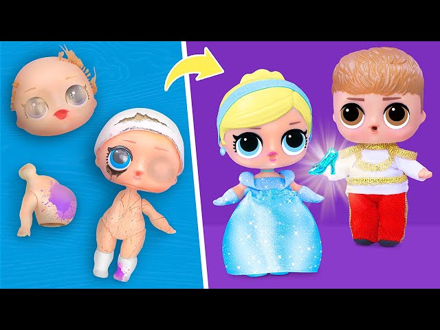 Never Too Old for Dolls! 9 Cinderella LOL Surprise DIYs