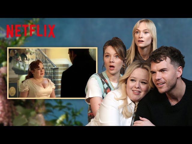 The Bridgerton Cast Reacts to Season 3 Part 2 Scenes | Netflix
