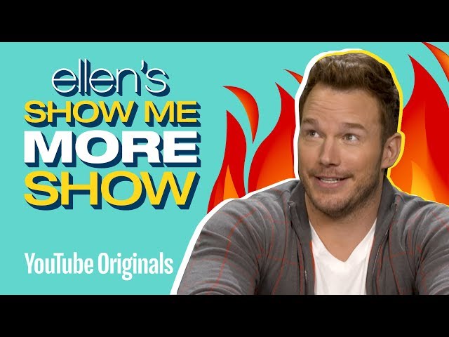 Chris Pratt Takes On Ellen’s Burning Questions