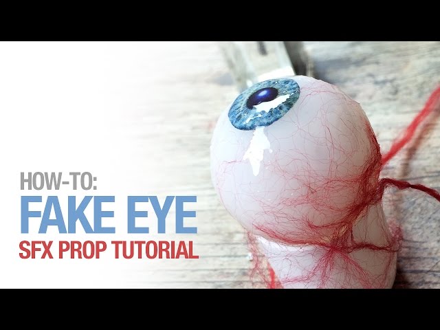 How to create a fake eye