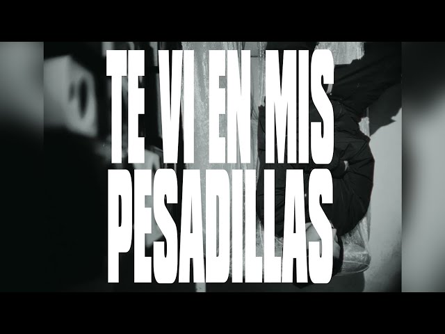 Álvaro Díaz - TE VI EN MIS PESADILLAS  (Visualizer)
