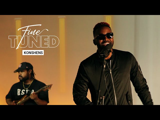 Konshens Performs "Gal A Bubble/Bruk Off Yuh Back/Can't Stay Sober" (Live Guitar Medley)| Fine Tuned