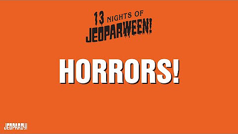 13 Nights of Jeoparween! 🎃