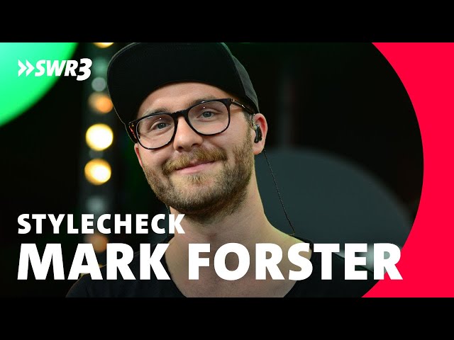 SWR3 Stylecheck mit Rebecca: Mark Forster „Ich mutiere zu Steve Jobs“  | New Pop Festival 2016