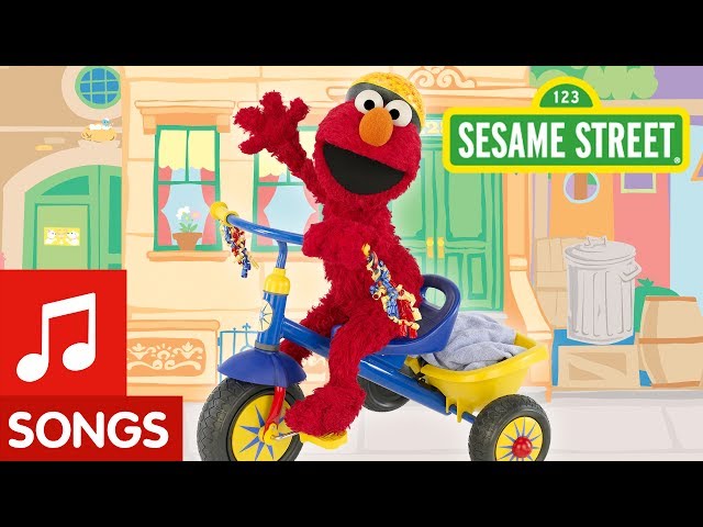 Sesame Street: Elmo Riding A Tricycle Song