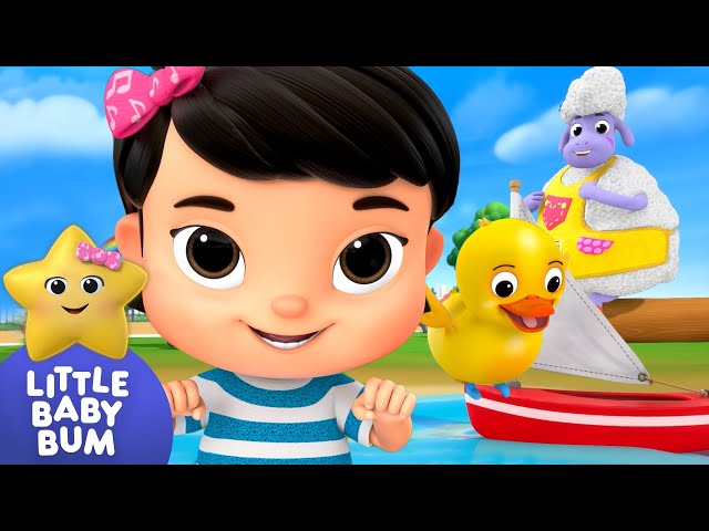 Row, row, row your boat | Little Baby Bum - Nursery Rhymes for Kids | Bed Time!