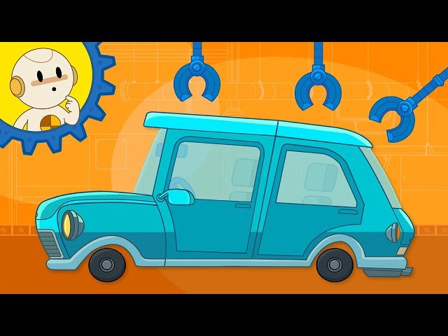 Car Assembly at Finley’s Factory | Cartoon For Children