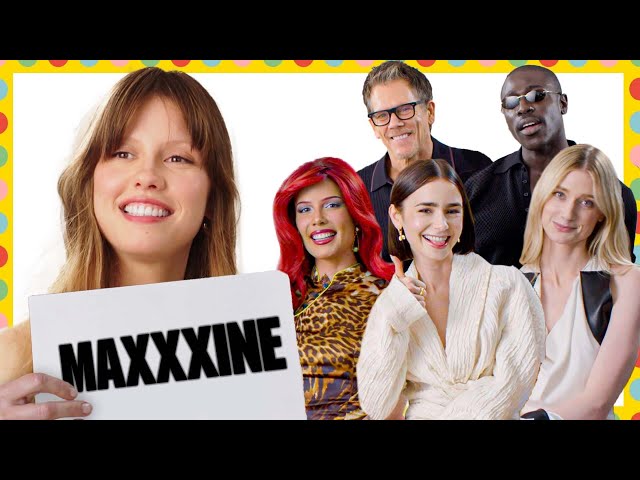 'MaXXXine' Cast Test How Well They Know Each Other | Vanity Fair