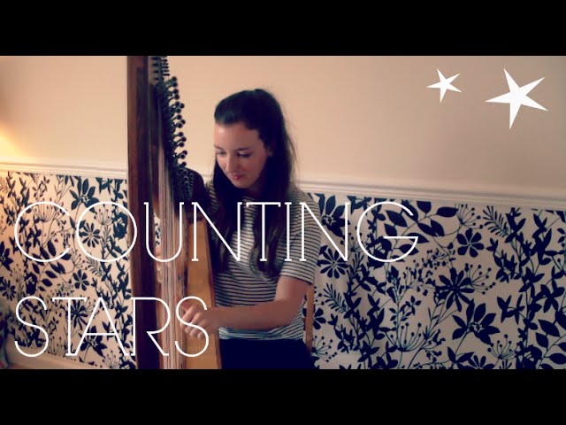 Counting Stars | One Republic (Harp Cover)