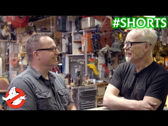 Ghostbusters: Afterlife Proton Pack – One Day Build with Adam Savage’s Tested! 🛠️ #Shorts