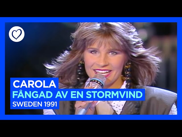 Carola - Fångad Av En Stormvind | Sweden 🇸🇪 | Winner of Eurovision 1991