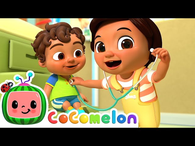 Doctor Check up Song (Nina's Version) | CoComelon Nursery Rhymes & Kids Songs