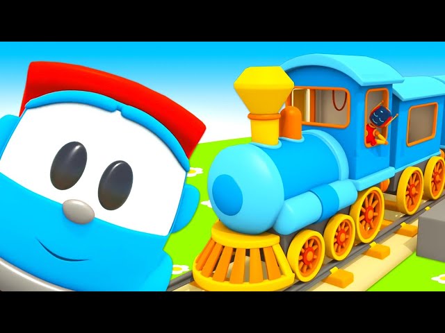 Train song for kids! Chu chu train cartoon for kids & Leo the truck @SongsforKidsEN