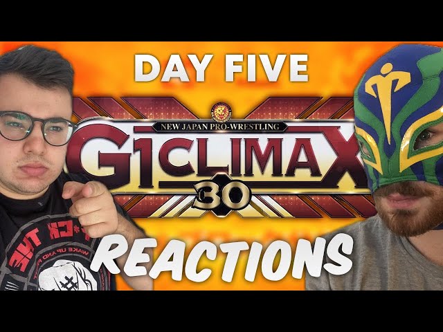 WrestleTalk's NJPW G1 Climax Day 5 LIVE REACTIONS!