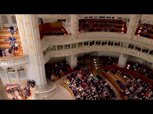 Frauenkirche Dresden Bach Weihnachtsoratorium Teil 1/2 (10.12.2022) Ludwig Güttler