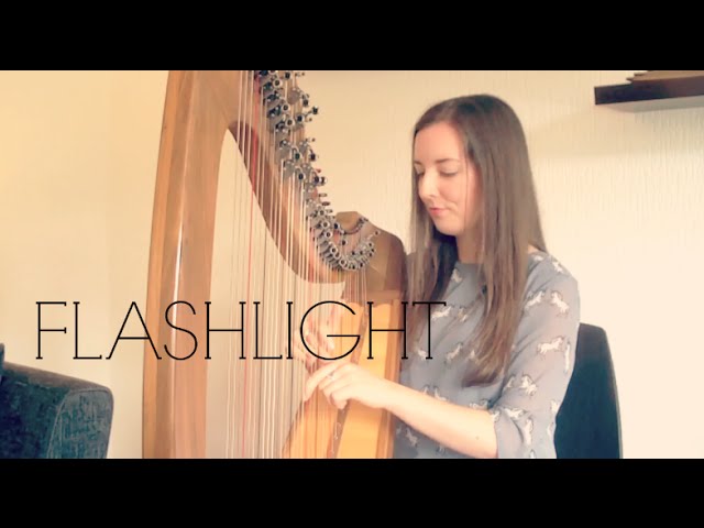 Flashlight from Pitch Perfect 2 | Jessie J (Harp Cover)