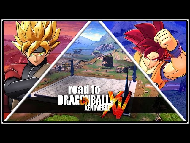 Road to Dragon Ball Xenoverse! - SSJ Goku (Sage Mode) vs. SSJ God Goku [720p60]