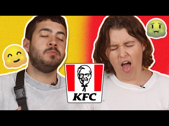Aussies Try Each Other's KFC Order