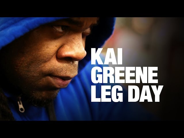 Kai Greene's Leg Workout 5 weeks Out 2016 Arnold Classic