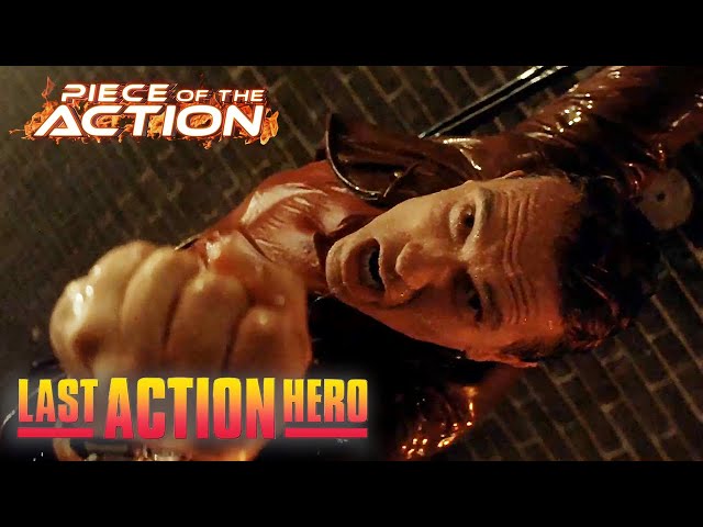 Last Action Hero | Saving Danny Falling To His Death (ft. Arnold Schwarzenegger |Piece Of The Action