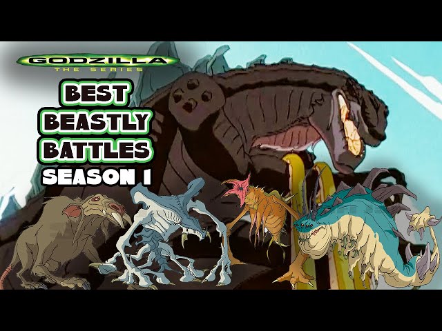 Godzilla®: The Series | Best Beastly Battles | Throwback Toons