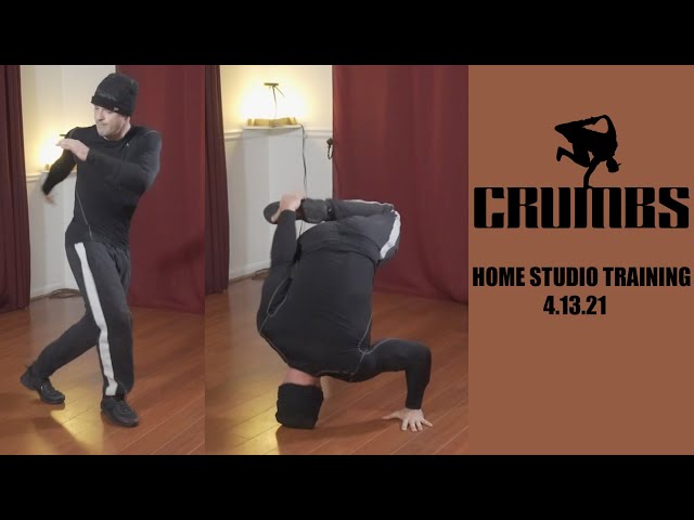 Bboy Crumbs | Home Studio Training Session | 4.13.21