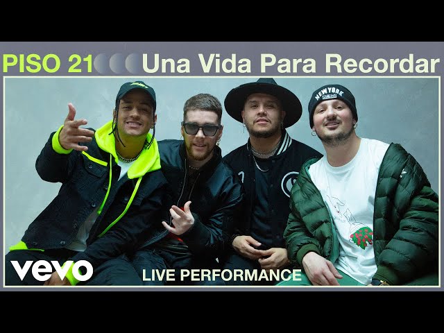 Piso 21 - Una Vida Para Recordar (Live Performance) | Vevo