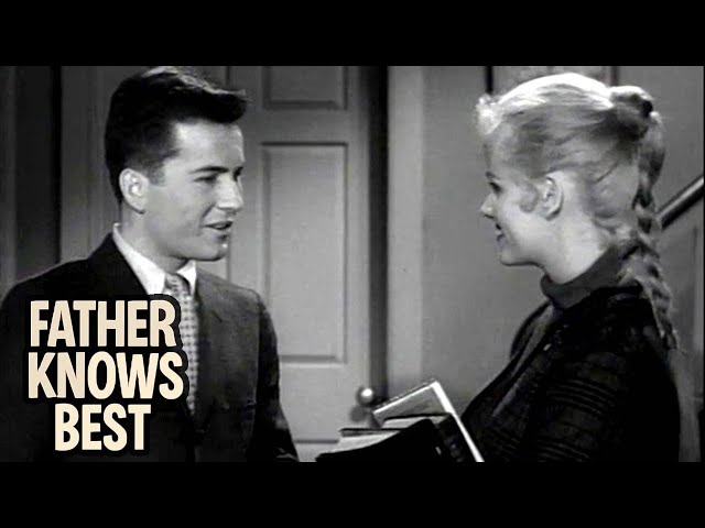 Father Knows Best | Bud Has A Crush On His English Tutor | Classic TV Rewind