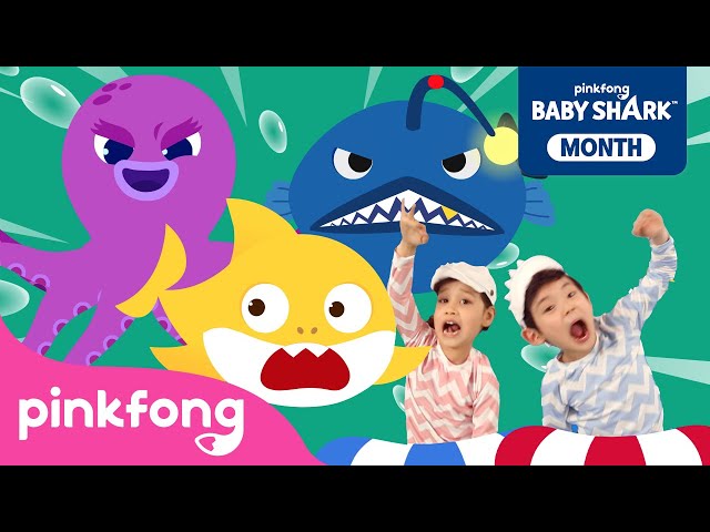 Baby Shark and Naughty Ocean Friends | Best 8 Baby Shark Songs | Pinkfong Official For Kids
