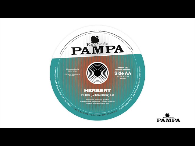 Herbert - It's Only (DJ Koze Remix) (PAMPA012)