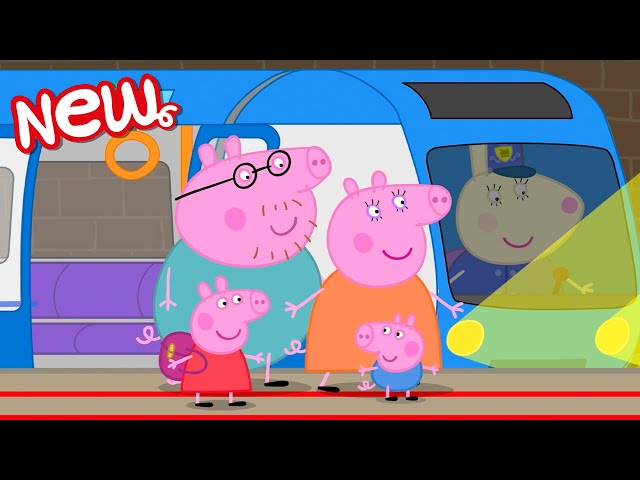 Peppa Pig Tales 🚇 Peppa Rides The London Underground 🚇 Peppa Pig Episodes