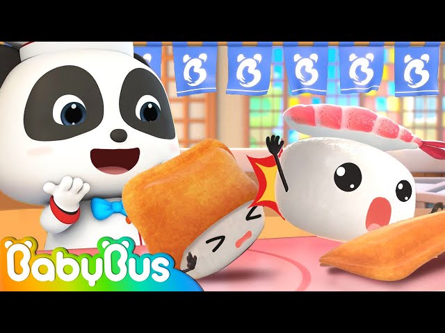 Snack Song - Yummy Sushi 🍣 | Colors Song | Nursery Rhymes | Kids Songs | for Kids | BabyBus
