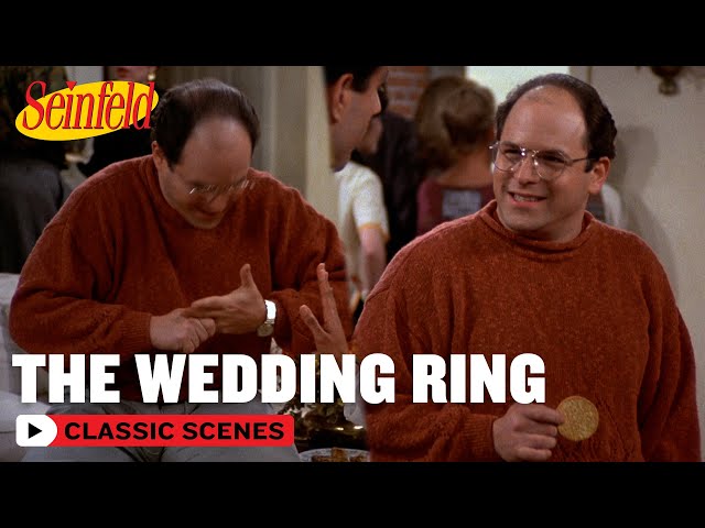 George Experiments With A Wedding Ring | The Apartment | Seinfeld