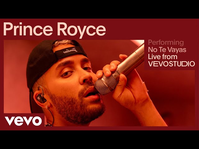 Prince Royce - No Te Vayas (Live Performance) | Vevo