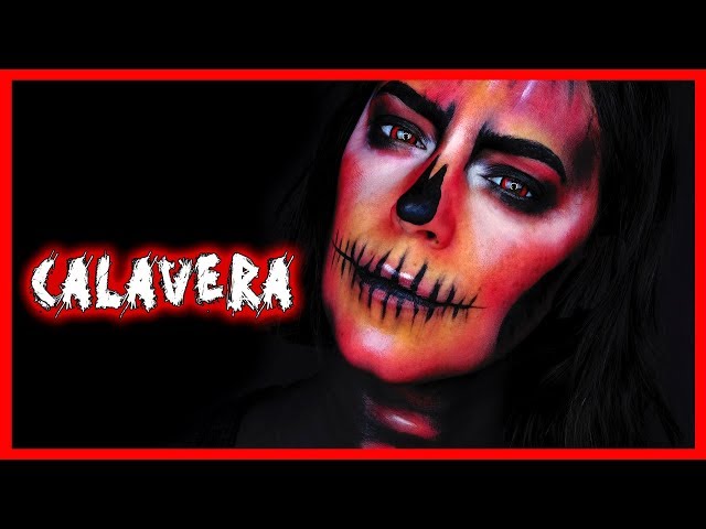 Tutorial maquillaje Halloween Calavera roja | Silvia Quiros