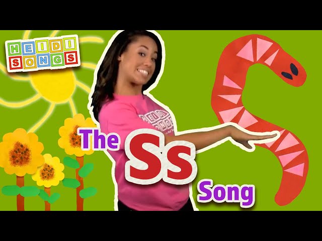 The Letter S Song – Learn to Write the Alphabet