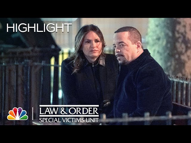 Benson Comforts Fin After Leon's Death - Law & Order: SVU