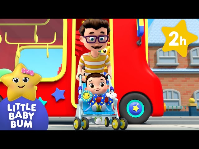 Wheels on the Bus Go Round! | Little Baby Bum Nursery Rhymes - Baby Song Mix | Meal Time!